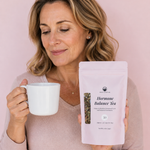 Thé Ménopause™ – Bouffées de Chaleur, Sommeil & Équilibre Hormonal