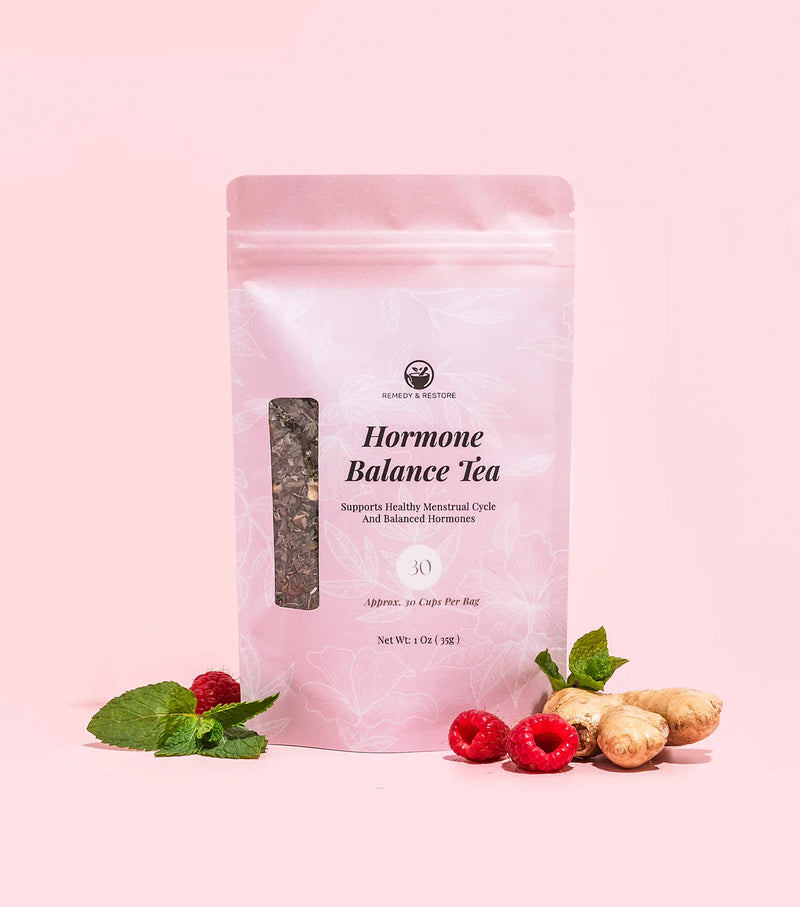 Thé Ménopause™ – Bouffées de Chaleur, Sommeil & Équilibre Hormonal
